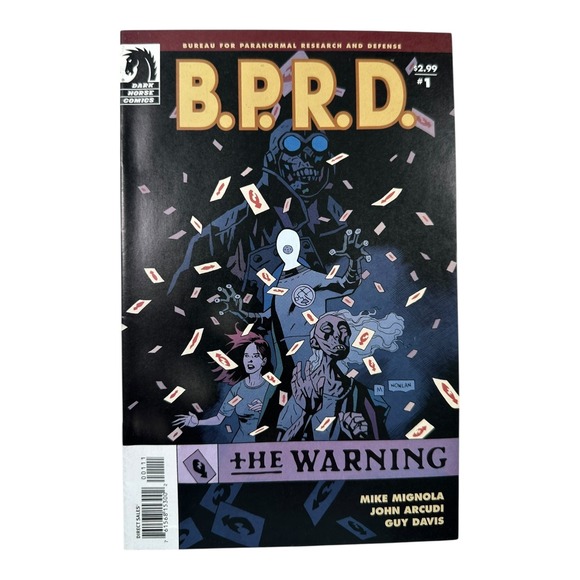 Dark Horse Comics B.P.R.D. The‎ Warning #1 Comic Book Mike Mignola - Picture 1 of 3